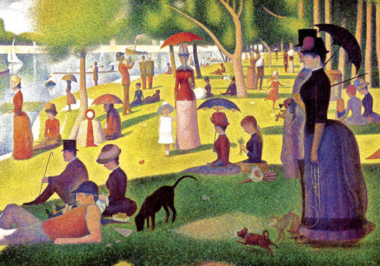 AC65 - A Sunday on La Grande Jatte by Georges Seurat